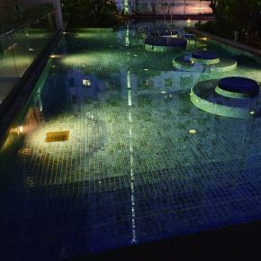 SS316L Led Pool Lights Installation in Colombia